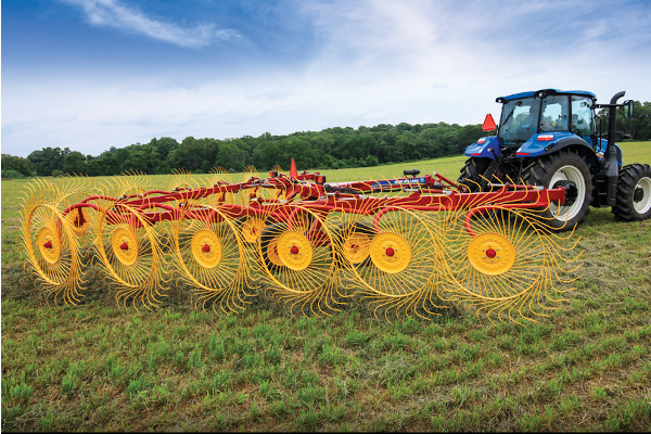 New Holland | ProCart and ProCart Plus Deluxe Carted Wheel Rakes | Model 1225 12-Wheel for sale at Landmark Equipment, Texas