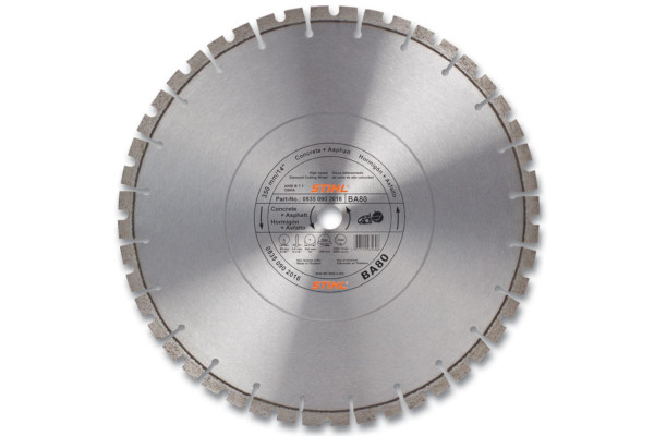 Stihl | Diamond Wheels | Model D-BA80 Diamond Wheel - Premium Grade for sale at Landmark Equipment, Texas