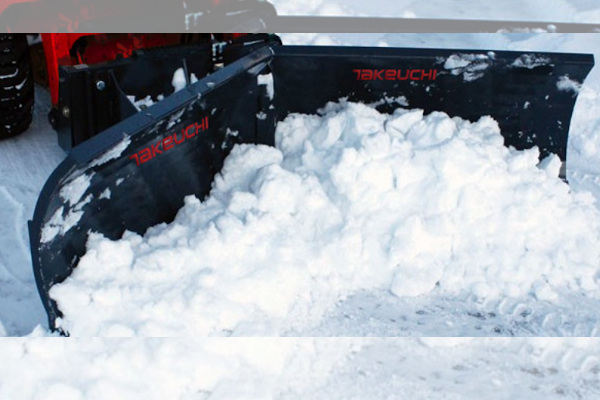 Takeuchi | Snow Removal | Model V Snow Blade for sale at Landmark Equipment, Texas