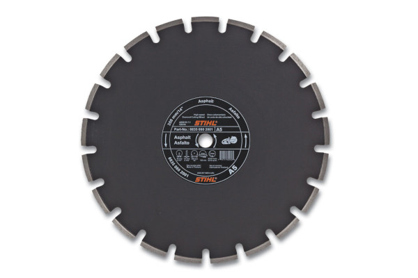 Stihl D-A 05 Diamond Wheel for Asphalt - Economy Grade for sale at Landmark Equipment, Texas